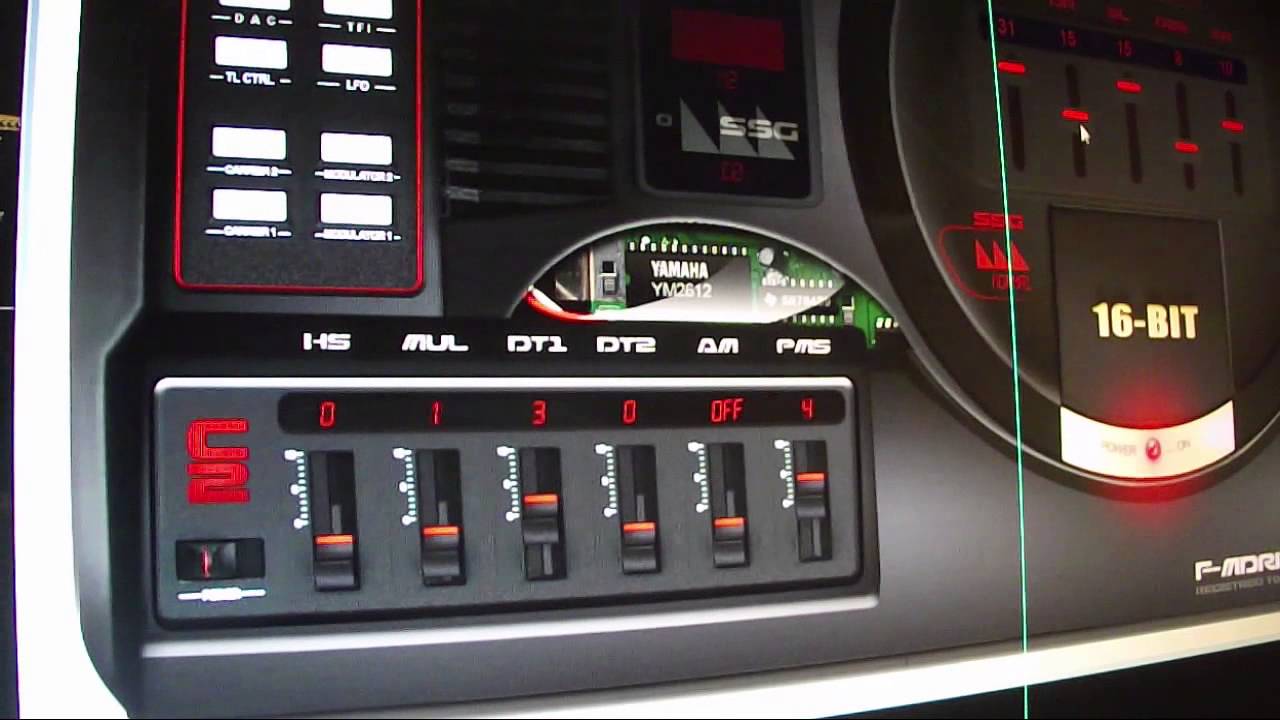 FMDrive VST - GENMDM - SSG as Fake CSM