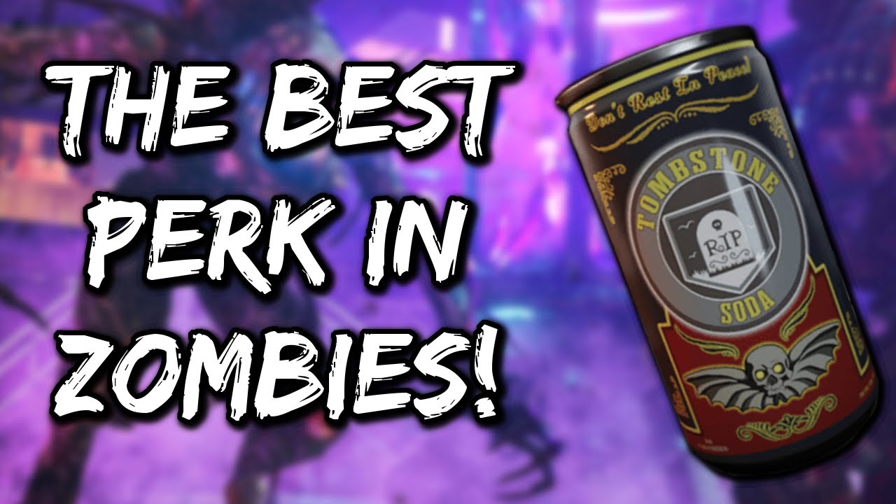 Why Tombstone Soda Is the *BEST* Perk In Cold War Zombies!
