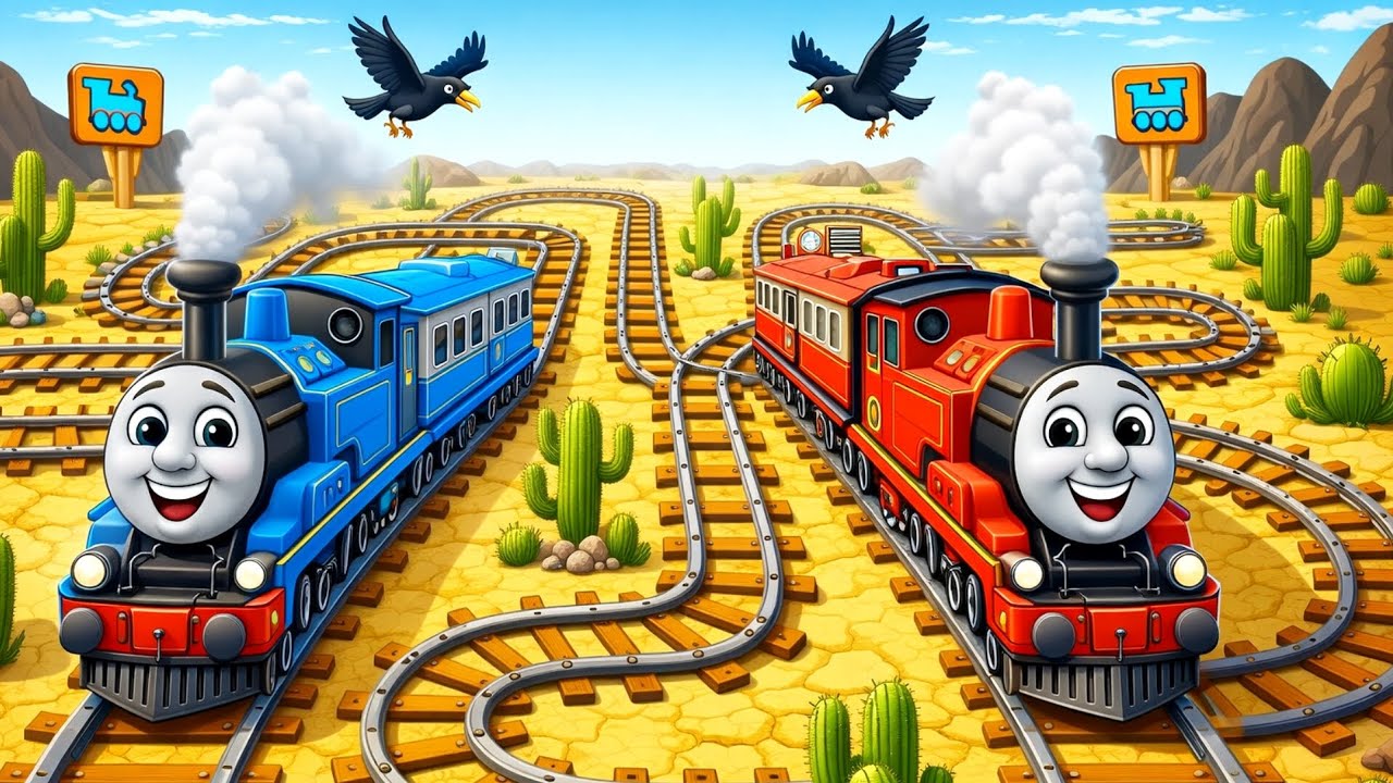 🚂 Головоломка «Поезд-экспресс» (Уровень в пустыне) | Геймплей на Android, Эпизод 595