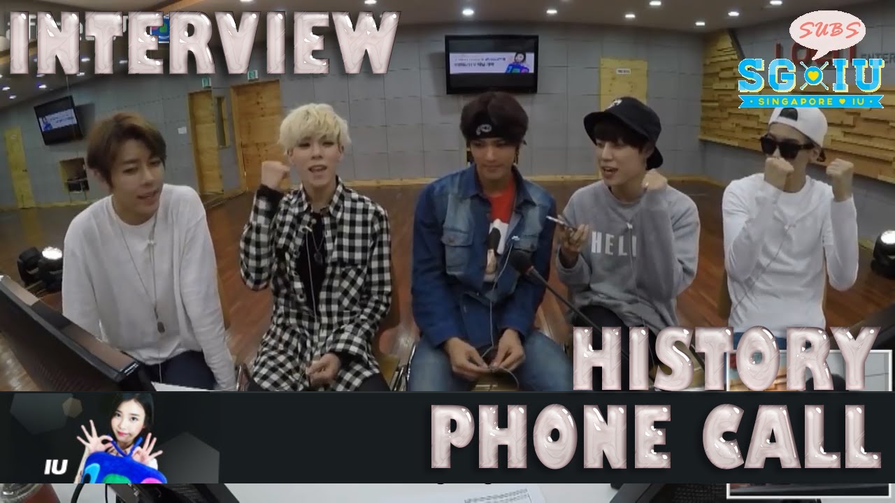 [Eng Sub][SG♥IU] 150521 LOEN Tree Afreeca - 히스토리 History’s phone call with 아이유 IU
