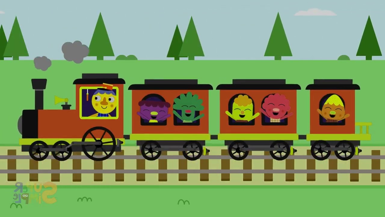 Noodle & Pals I'm A Little Train Intro Logo Effects Sponsored By Klasky Csupo 2001 Effects