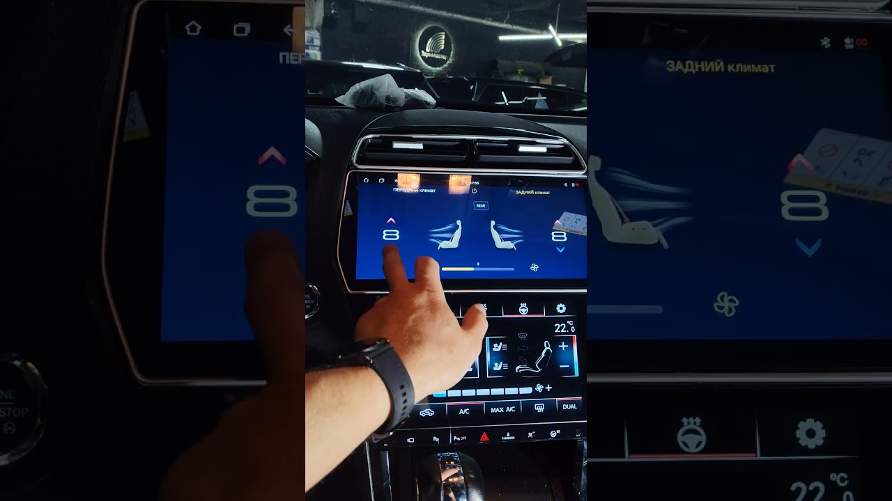 Установка сенсорной панели климата и магнитолы на FORD EXPLORER!