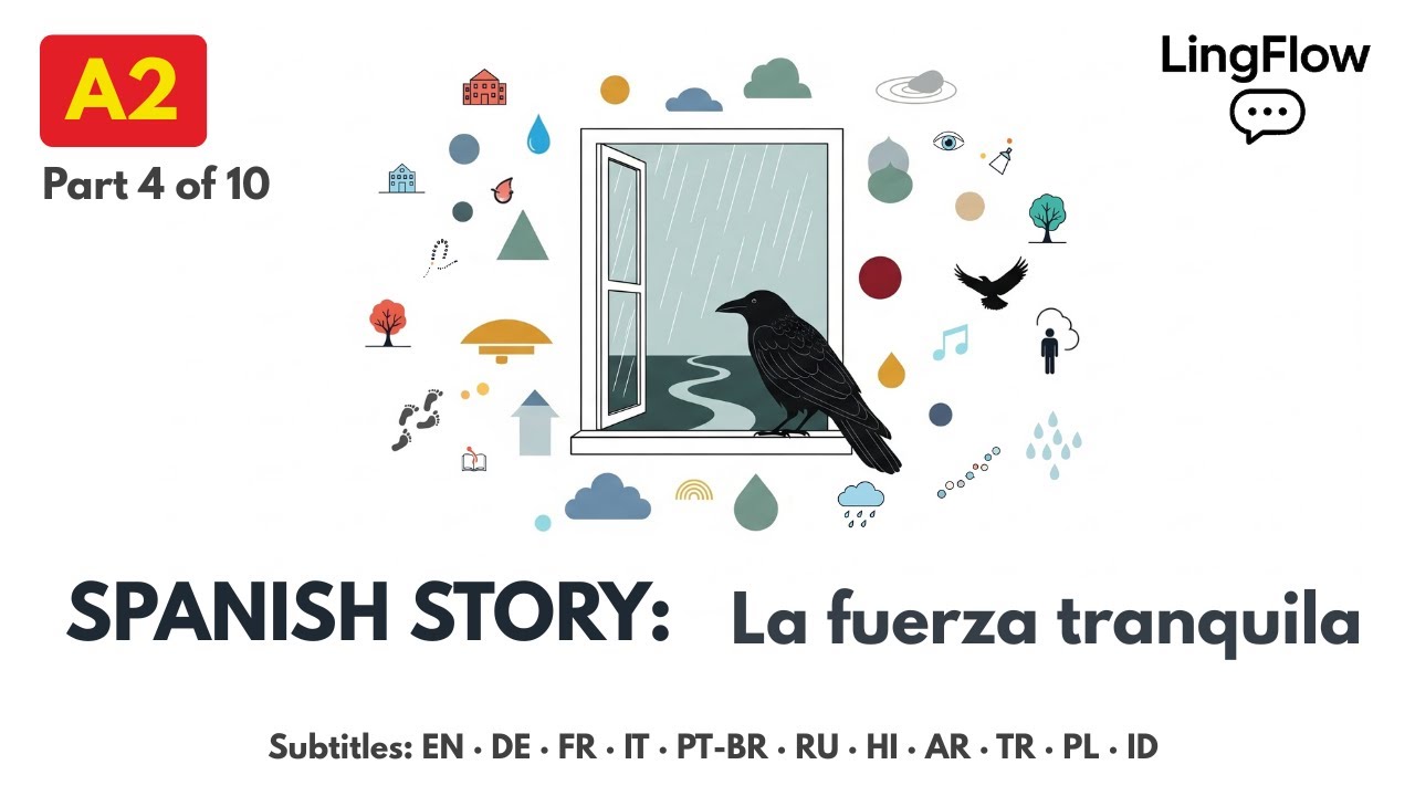 Учите испанский через истории (A2) | La fuerza tranquila – Часть 4 из 10