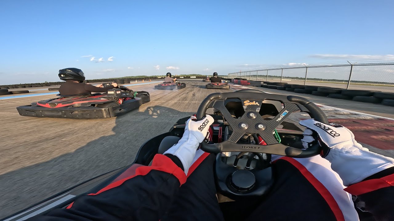 Onboard from P17 to P1 - 1h enduro SRA Karting