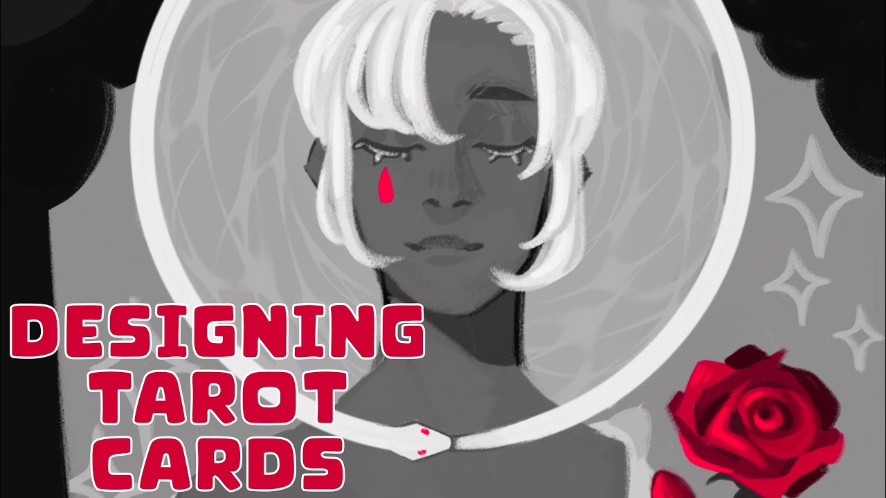 Designing my own Tarot Deck?! 🔮🃏 || Draw With Me :)