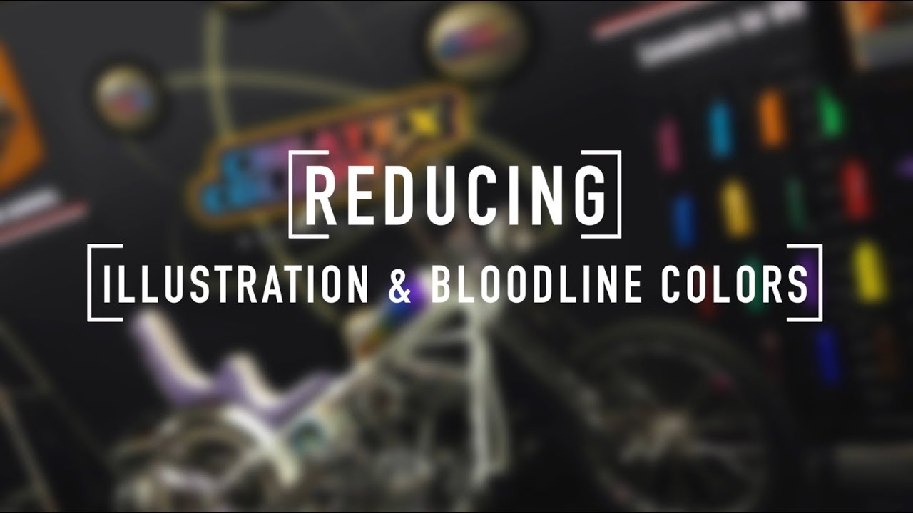 Createx Illustration & Bloodline Colors Reduction