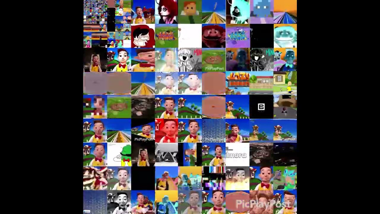The mine song but is mashup of 1 million and 72 versions in 1 min 30 secs