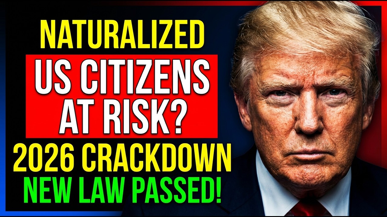 ⚠️BREAKING  US Immigration Crackdown – Naturalized US Citizens at Risk!