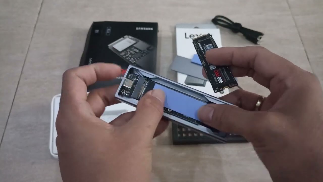Cara pasang NVME ssd enclosure