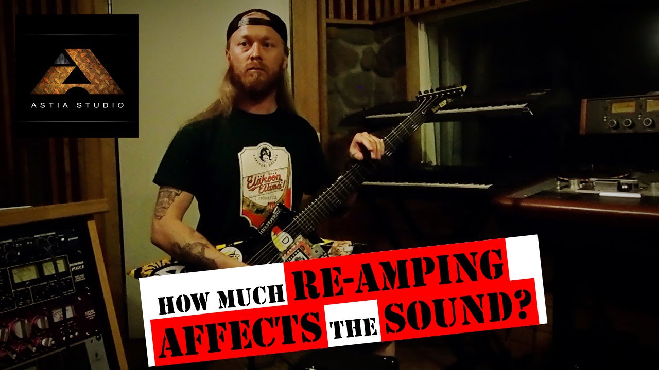 How much re-amping affects the sound?