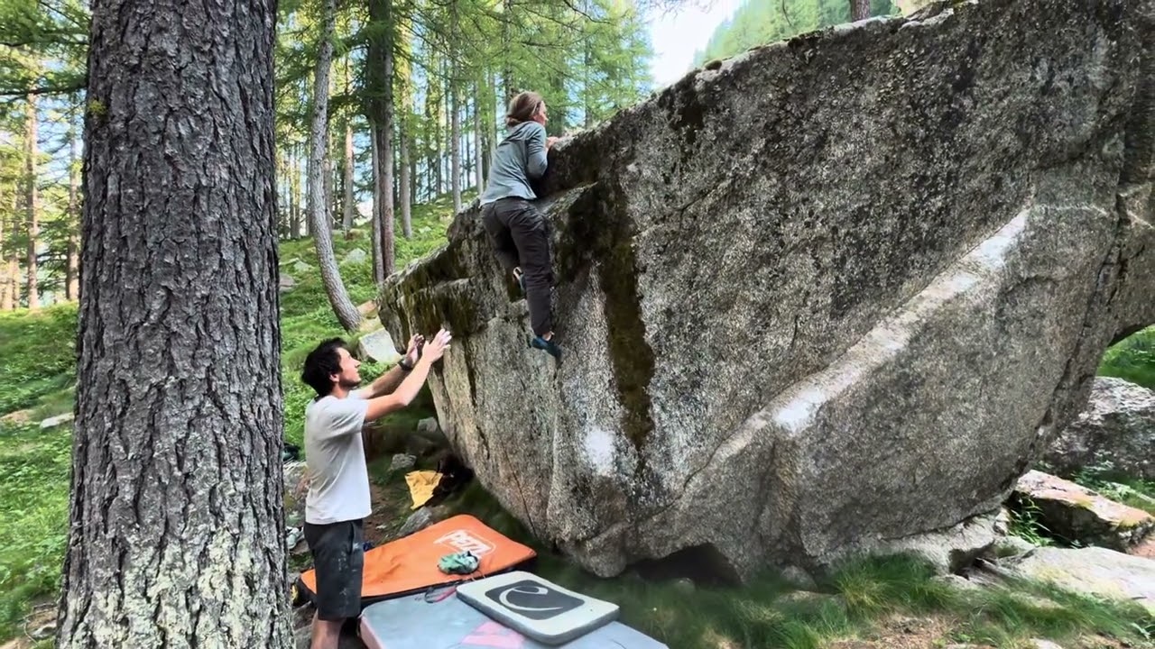 Hangover 6B+ I Val dell'orco (Refugio Massimo Mila)