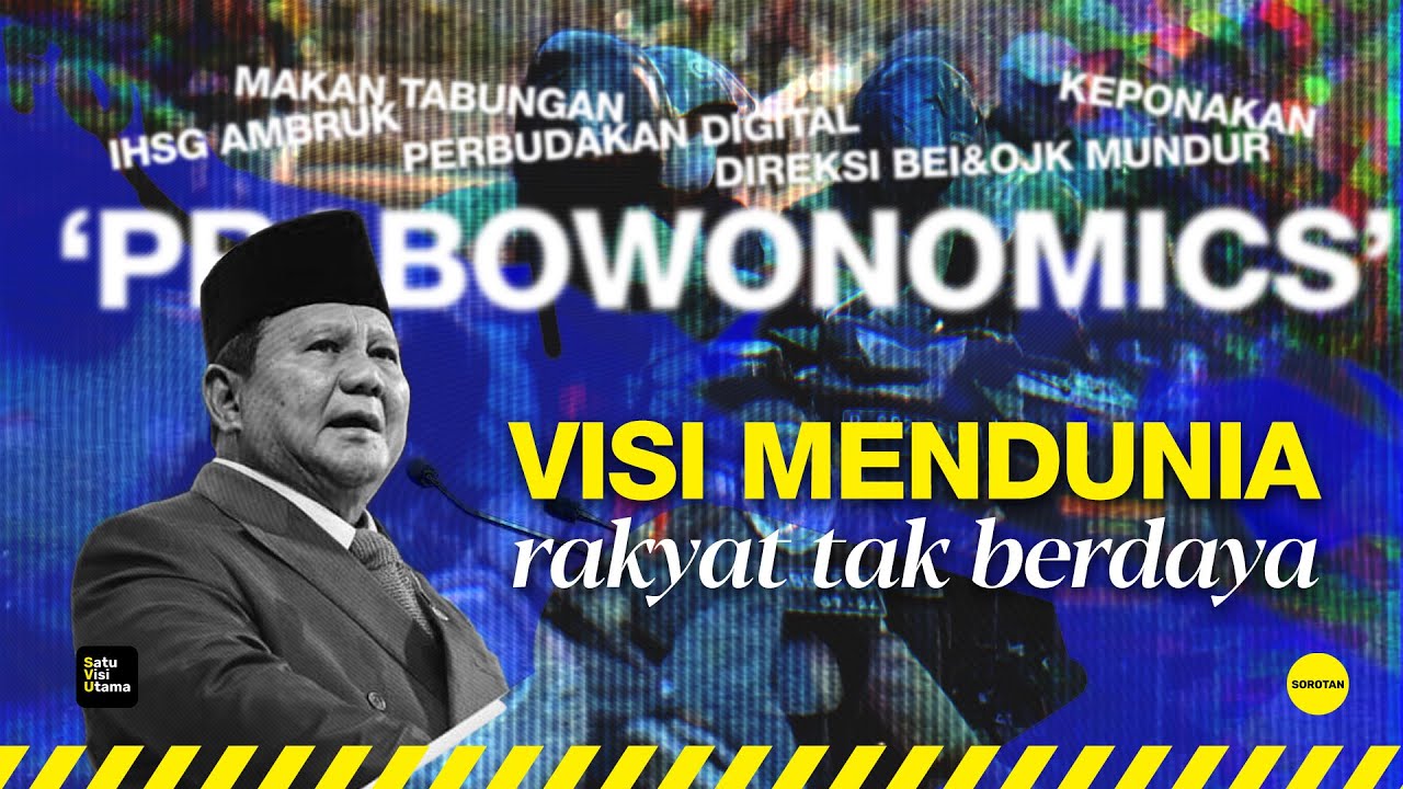 Indonesia 2026: Ekonomi Tumbuh, Tapi Kantong Kering? | SOROTAN