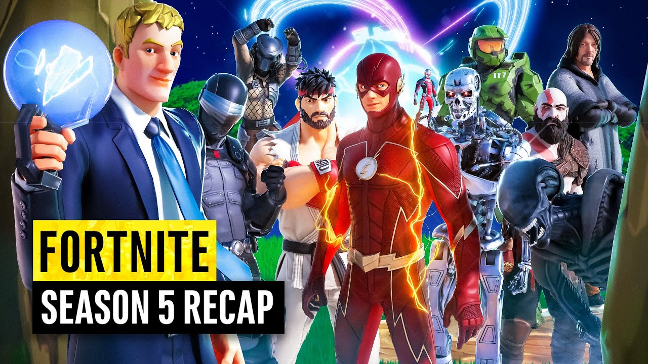 Fortnite Season 5 Ultimate Recap (Watch before playing THE ZERO CRISIS FINALE)
