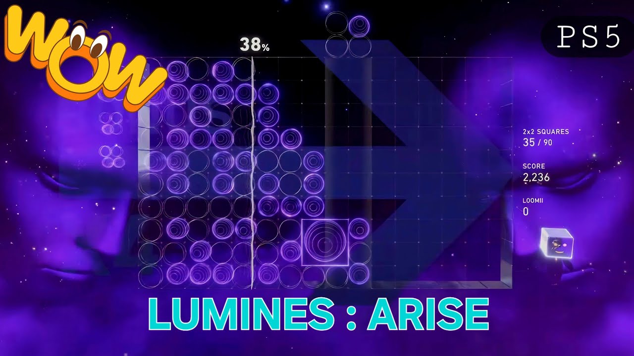 Lumines : Arise - PS5 - The synth stunner is HERE! 