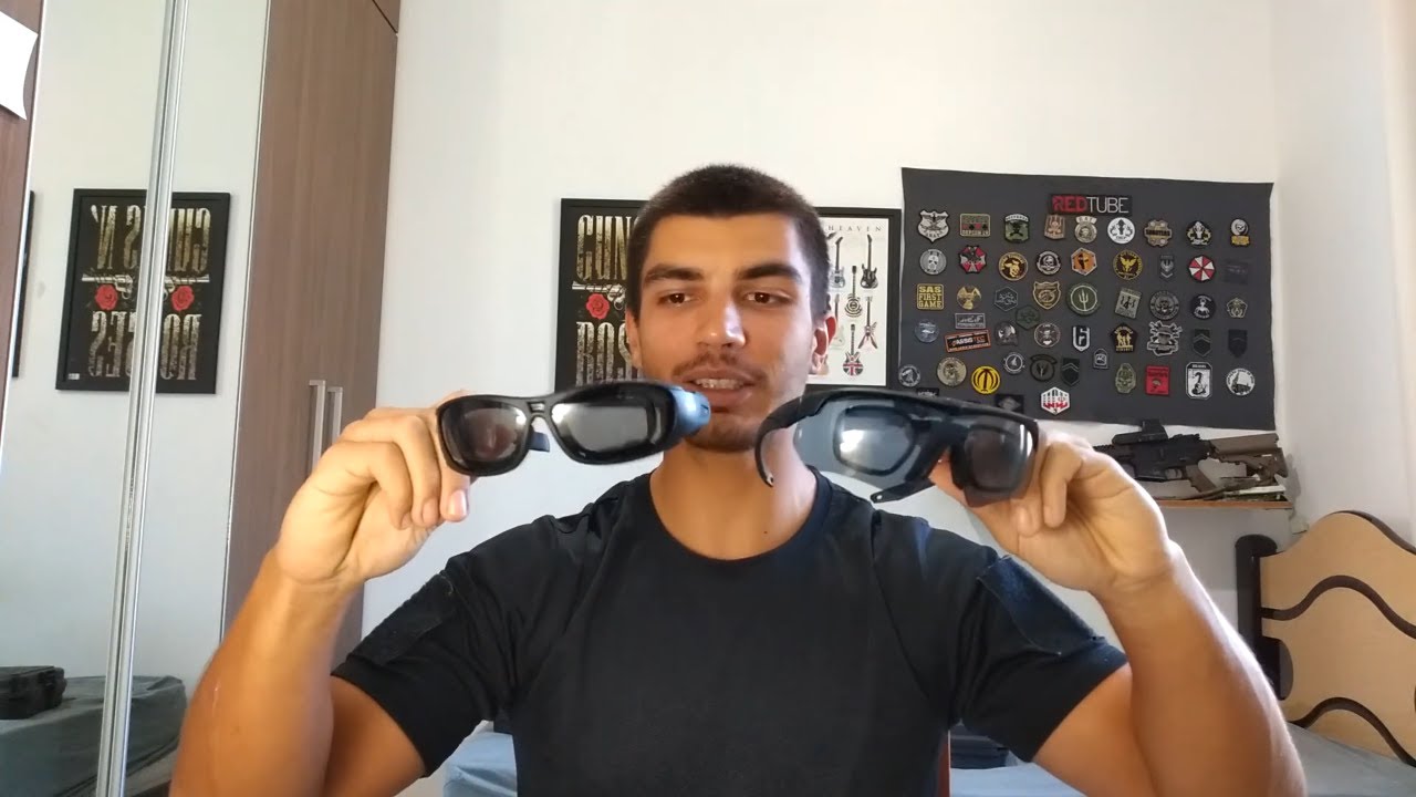 LOADOUT AIRSOFT - review dos meus óculos para airsoft (com GRAU)!! Ess crossbow e Daisy C6