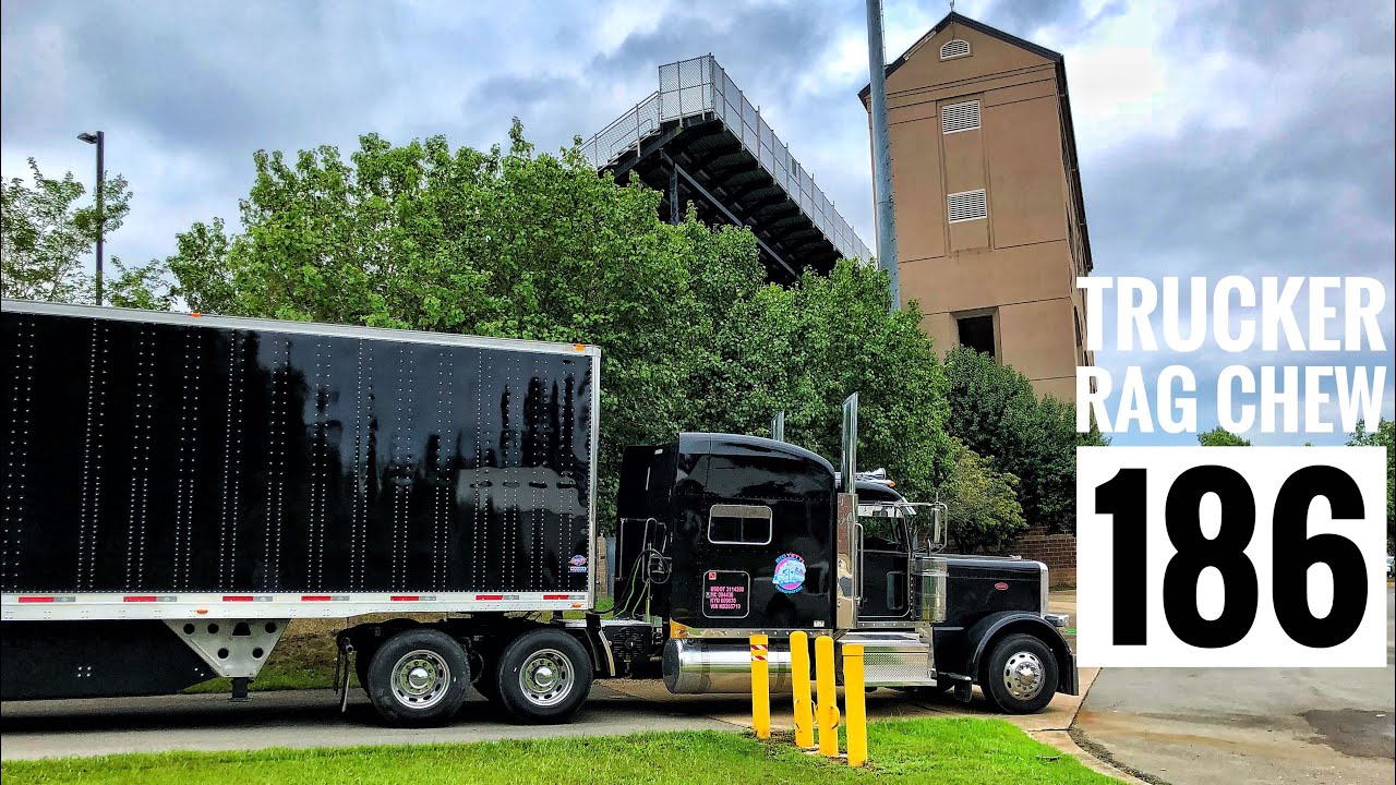 Peterbilt 389 Delivers to a FOOTBALL STADIUM | Ike Stephens | TRC 186