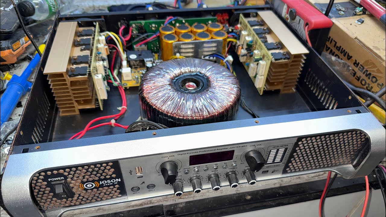 JOSON Jupiter max amplifier walang audio Isang channel  tips kung paanu ayusin