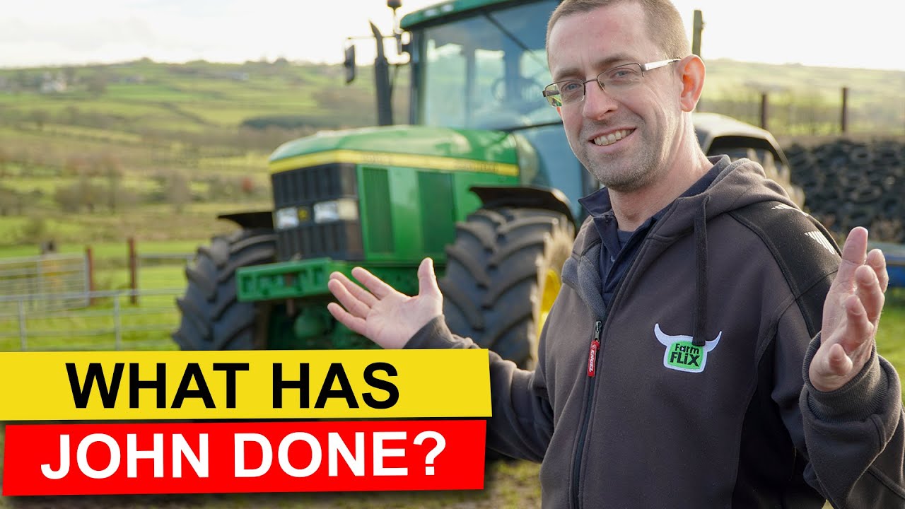 ОН БЫЛ ПЛОХИМ МАЛЬЧИКОМ, НО ЧТО ОН НАДЕЛАЛ? FARMFLIX ​​| Джон МакКлин | JOHN DEERE 6910S