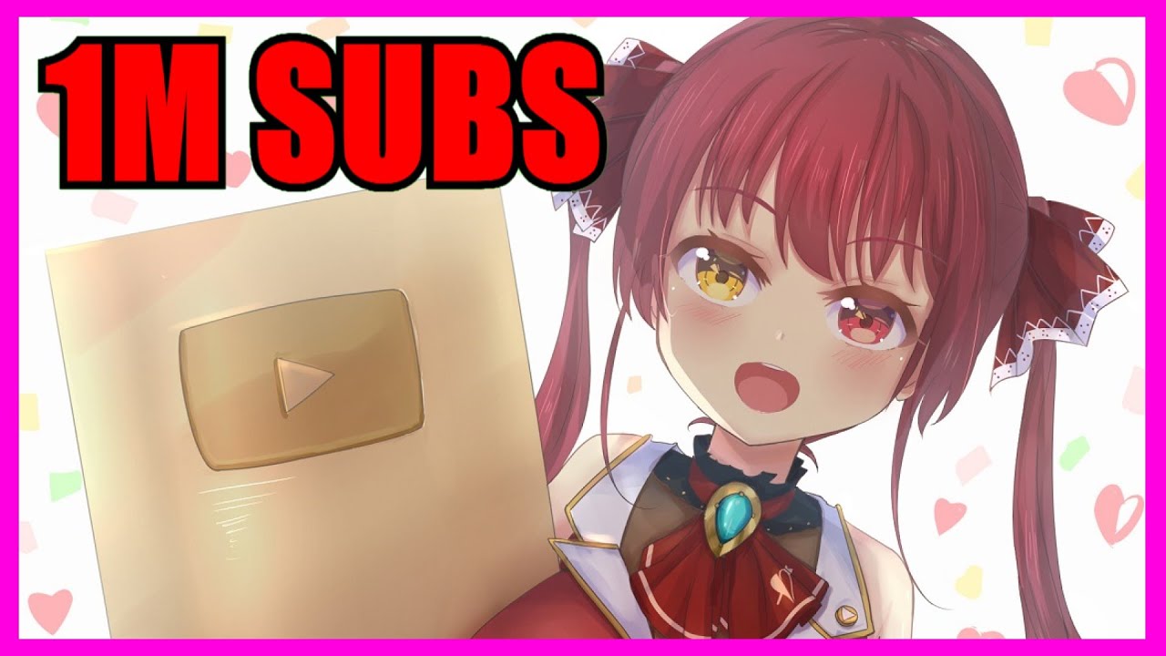 【Hololive】Marine: 1 Million Subscribers Fan Service【Eng Sub】
