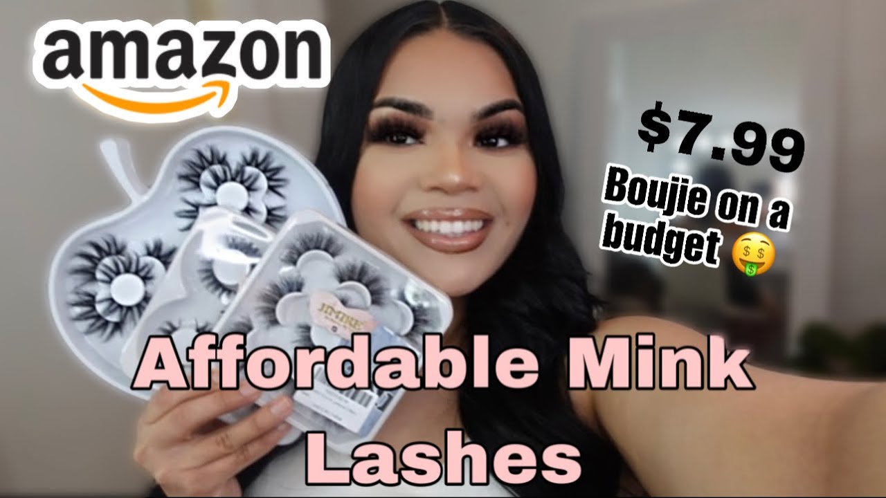 AFFORDABLE AMAZON LASHES TRY-ON HAUL AND REVIEW
