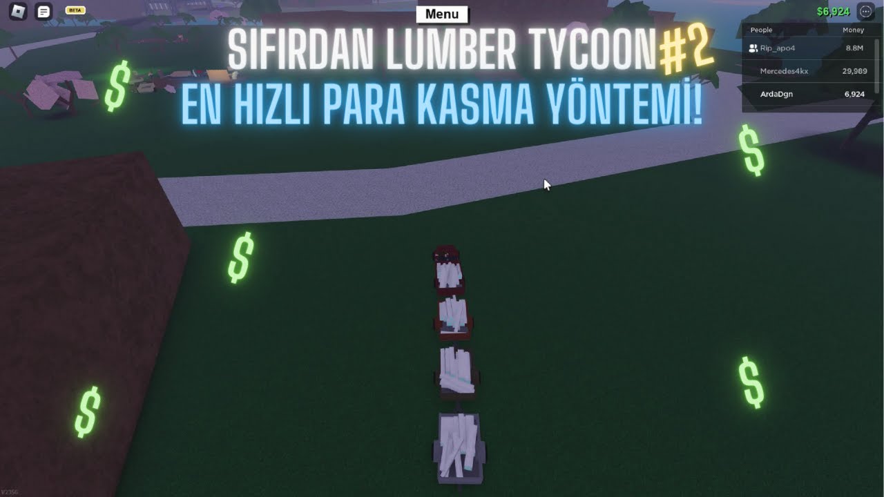 Lumber Tycoon 2 SIFIRDAN #2 (EN HIZLI PARA KASMA YÖNTEMİ)