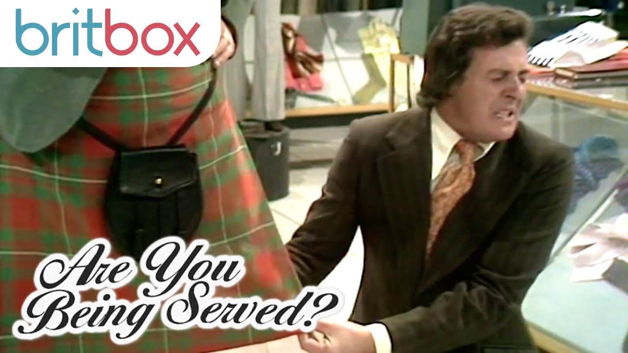 Mr Lucas is Forced to Measure the Inside Leg of a Scottish Gentleman | Are You Being Served?