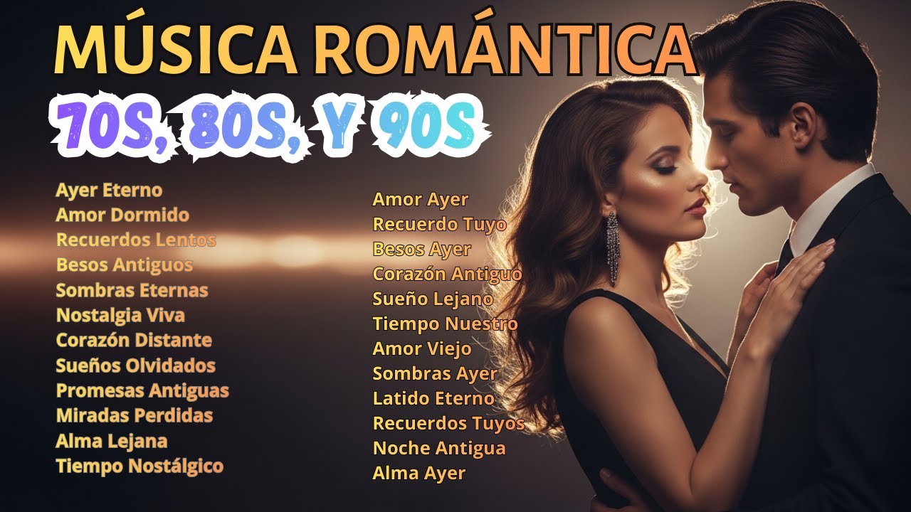 Sombras de un Corazón Herido 🌹🎵 MÚSICA ROMÁNTICA DE TODOS LOS TIEMPOS 70S 80S 90S
