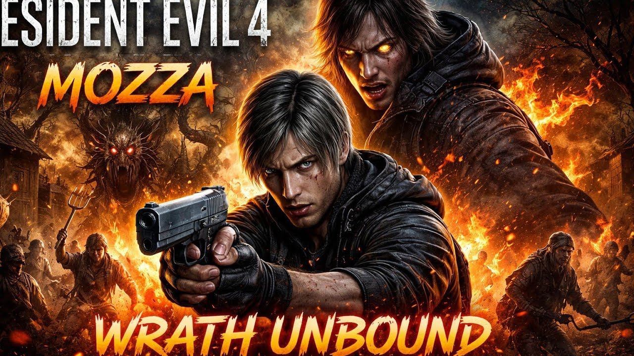 RESIDENT EVIL 4 MOZZA WRATH UNBOUND LANÇAMENTO PS2 NEW GAME PRO#2