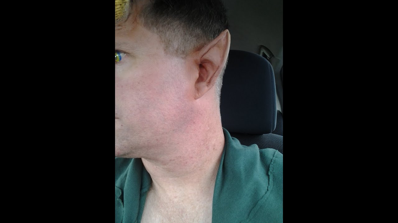 Applying ear prosthetics. Simple guide to becoming your inner Elf or Vulcan.