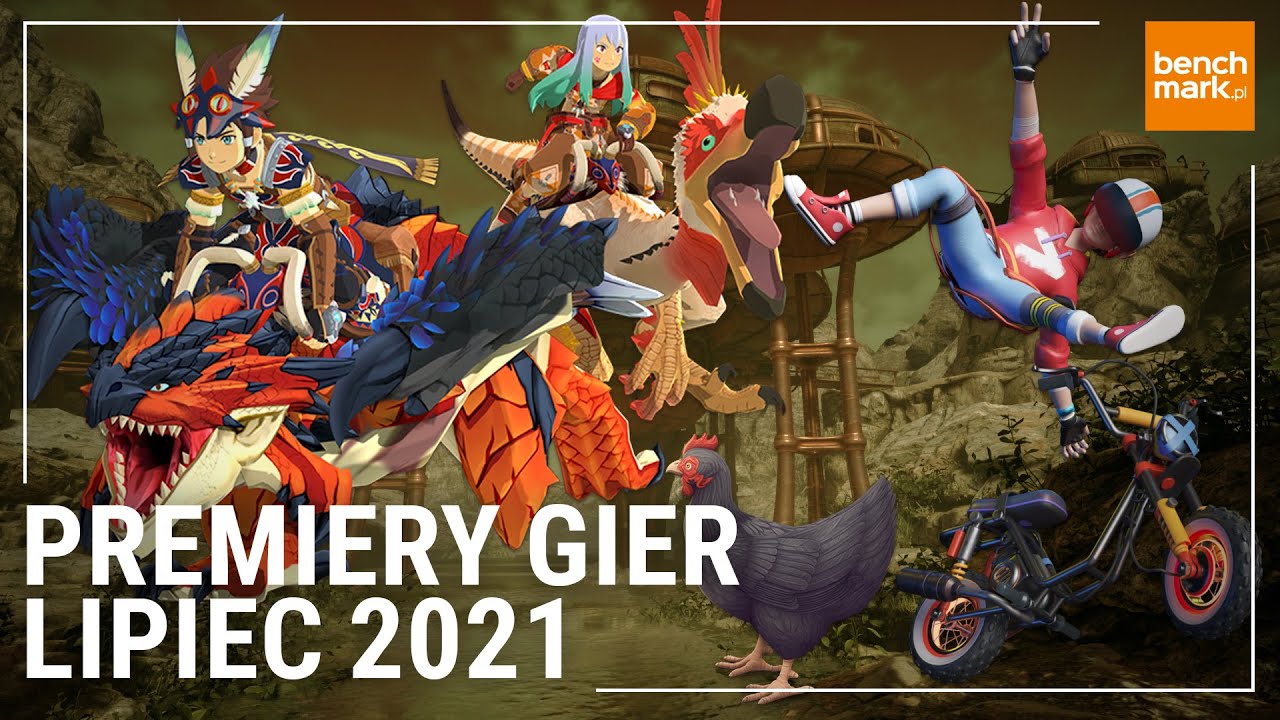 Premiery gier - lipiec 2021