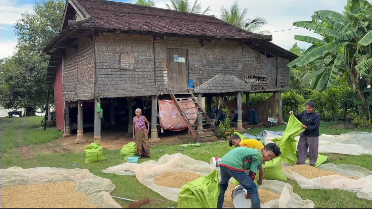 Pursat Village Life and Local Street Food in Cambodia