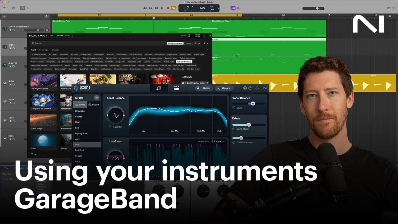 How to use Native Instruments tools with GarageBand | Native Instruments
