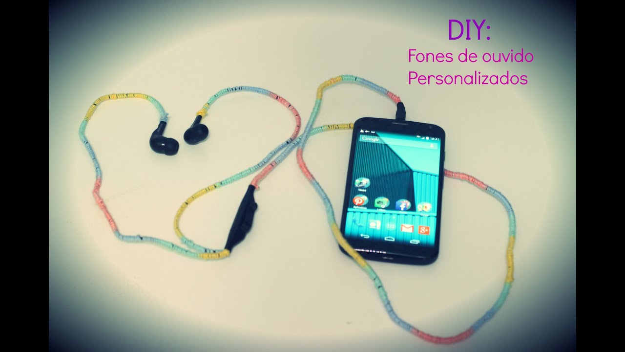 DIY: Fones de ouvido personalizados