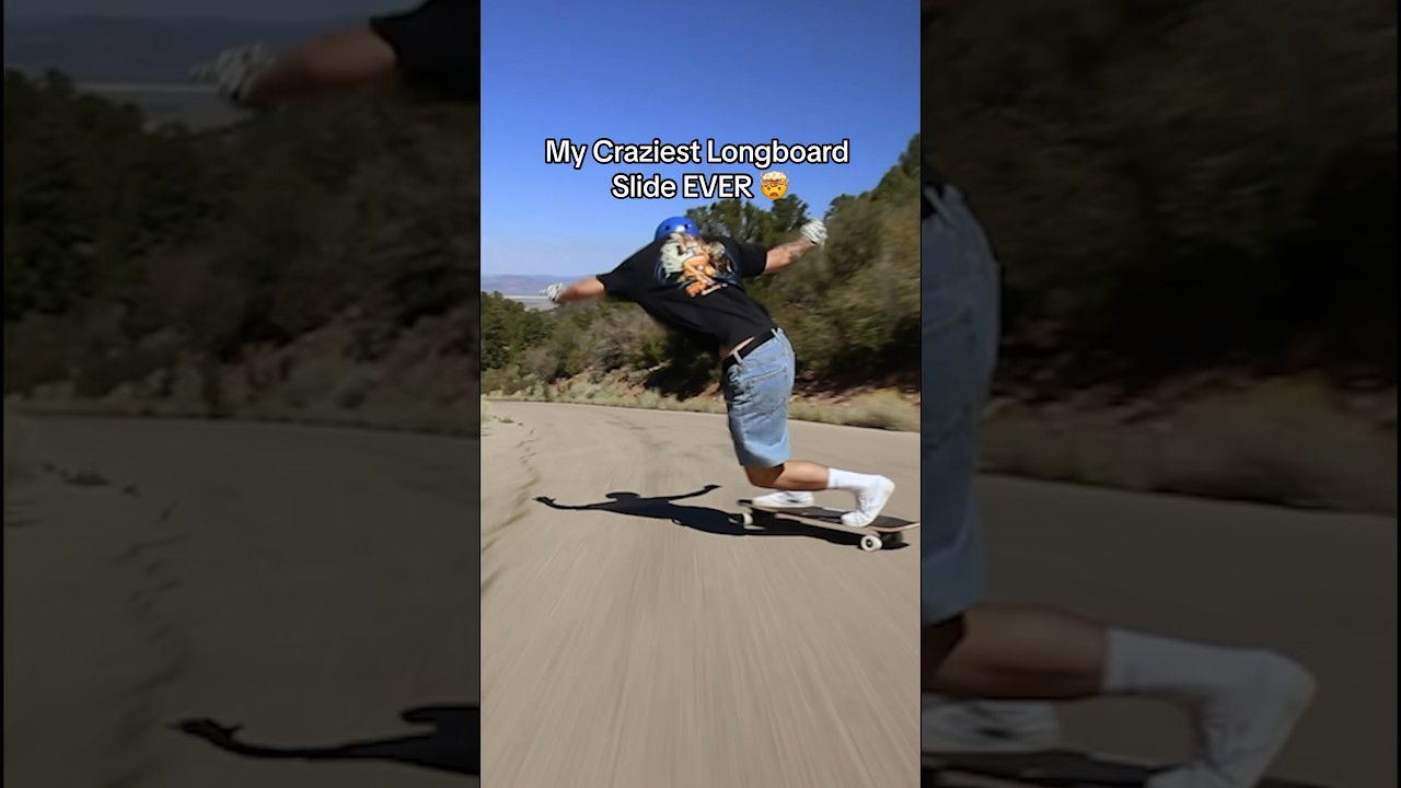 My Craziest Longboard Slide Ever ^^