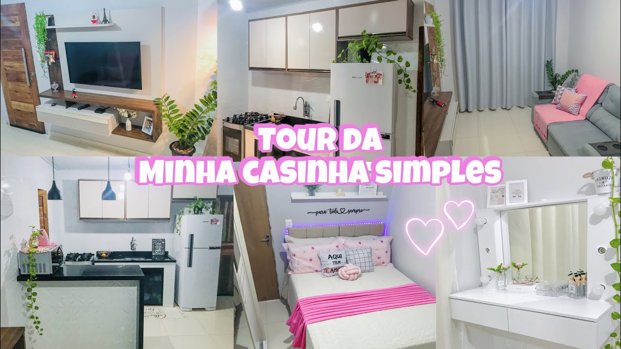 🏡 TOUR PELA MINHA CASA 😍 SIMPLES E HUMILDE 💕  CASA PEQUENA DE 3 CÔMODOS - Minha Casa Minha VIda