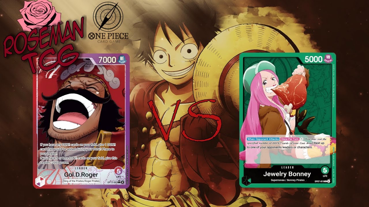 One Piece TCG Roger v Green Bonney - January 18th Round 2