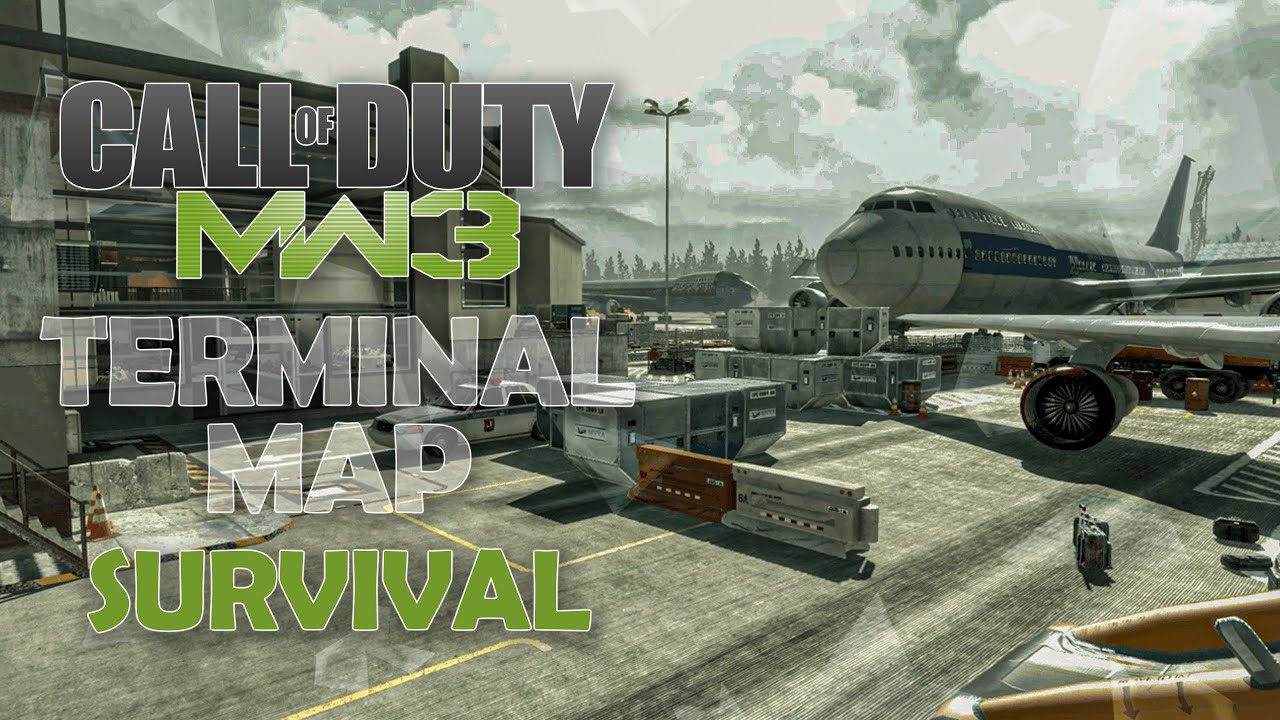 🔥 MW3 Terminal Solo Survival 💀 | INSANE Clutch Moments 🛫 | Call of Duty Modern Warfare 3 Gameplay 🎮