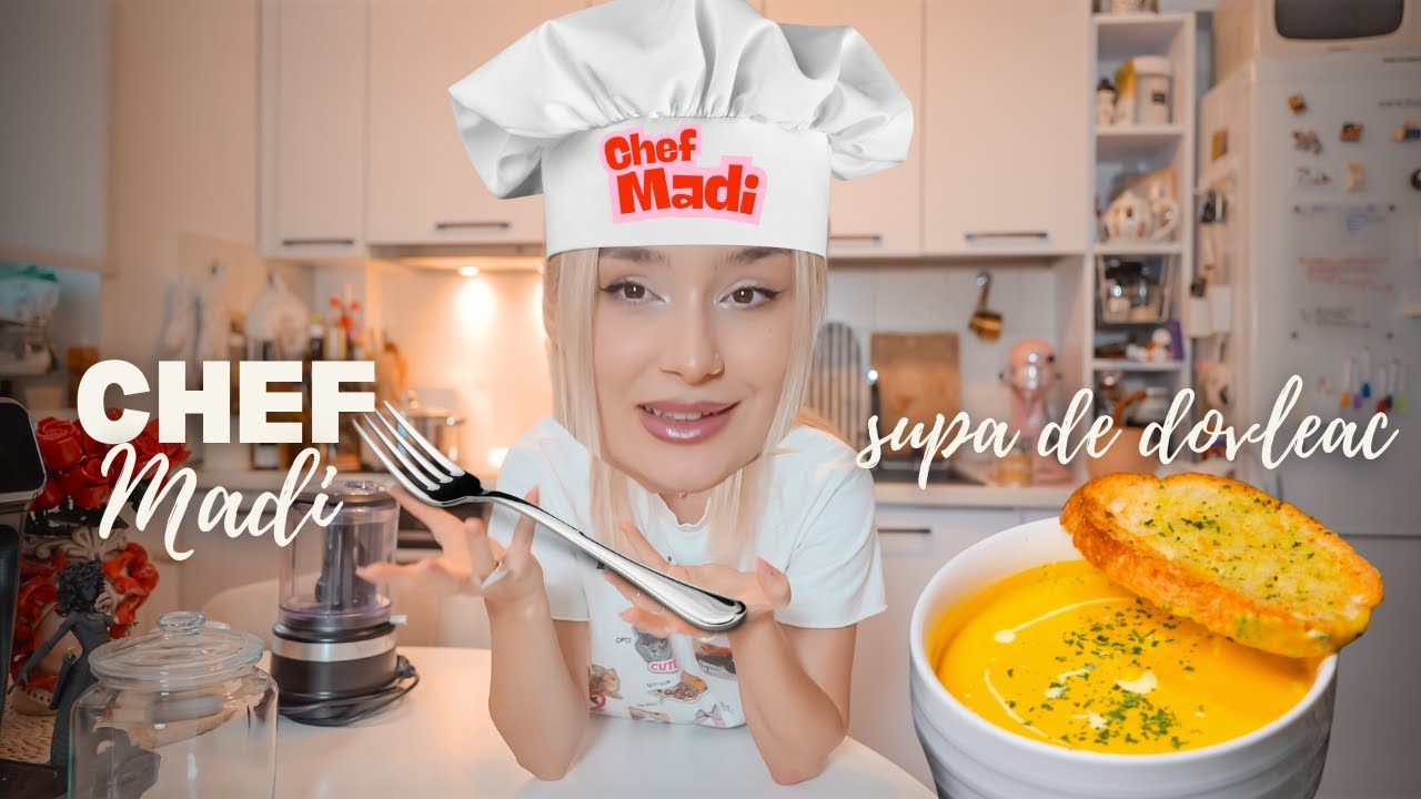VLOG | Chef Madi si supa crema de dovleac cu ghimbir | Pilates cu Eea |