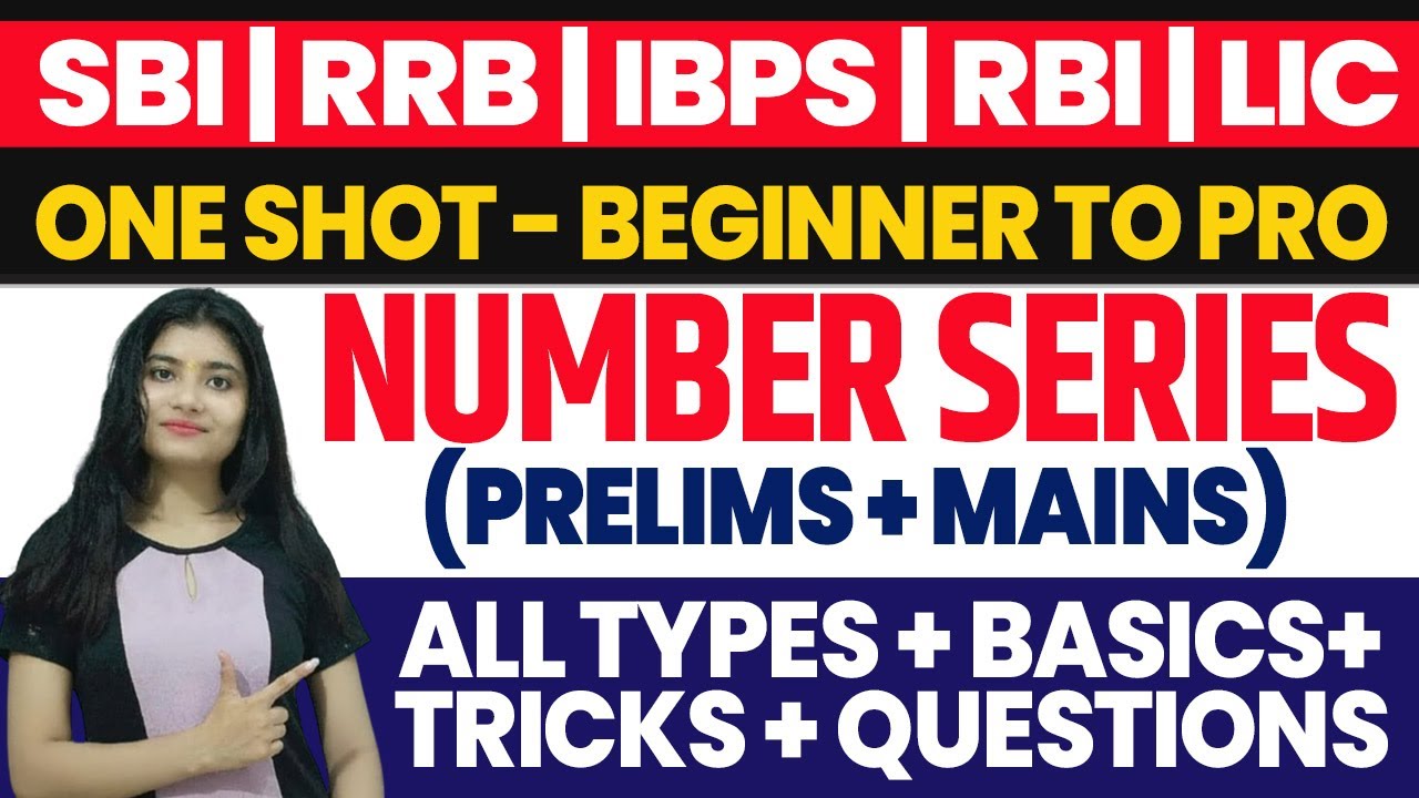 Number Series Basics to Advance for Beginners | Number Series For Bank Exams | Ms.Vanshika
