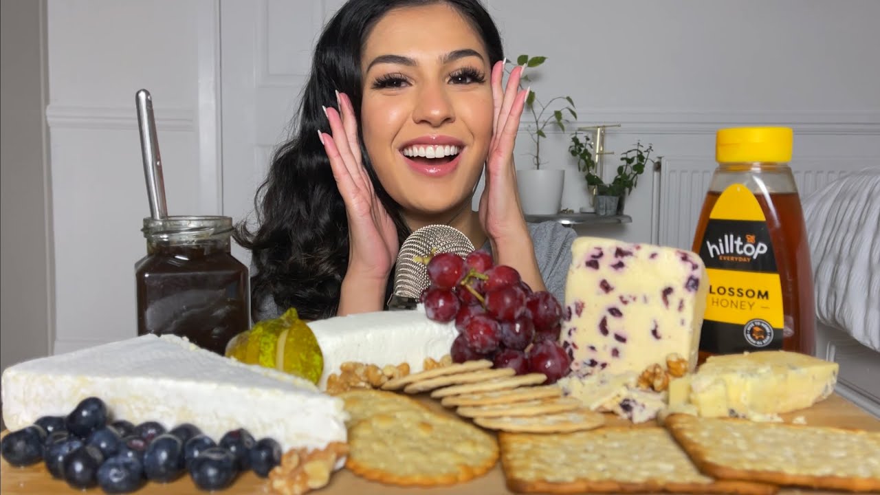 ASMR CHEESY CHEESE BOARD *Kitone ASMR*