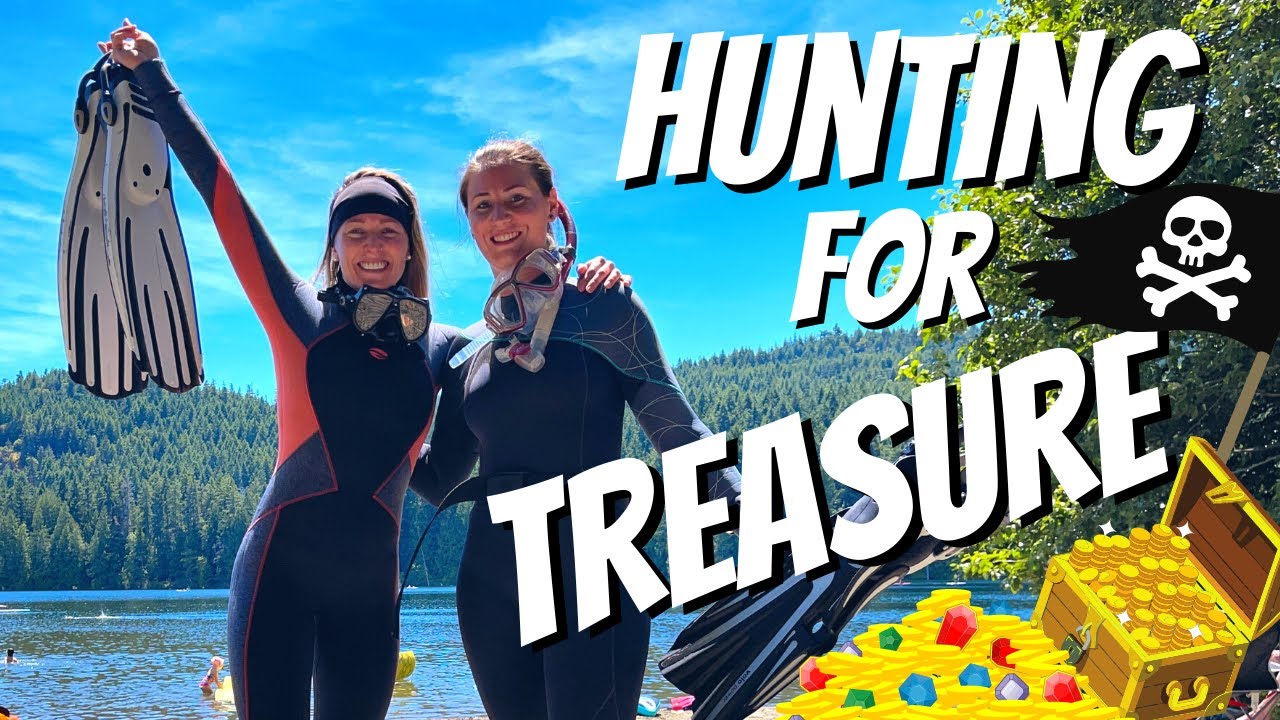 Diving for Treasure Underwater | Fresh Water Free Diving | Westwood Lake, Nanaimo (Smallmouth Bass)