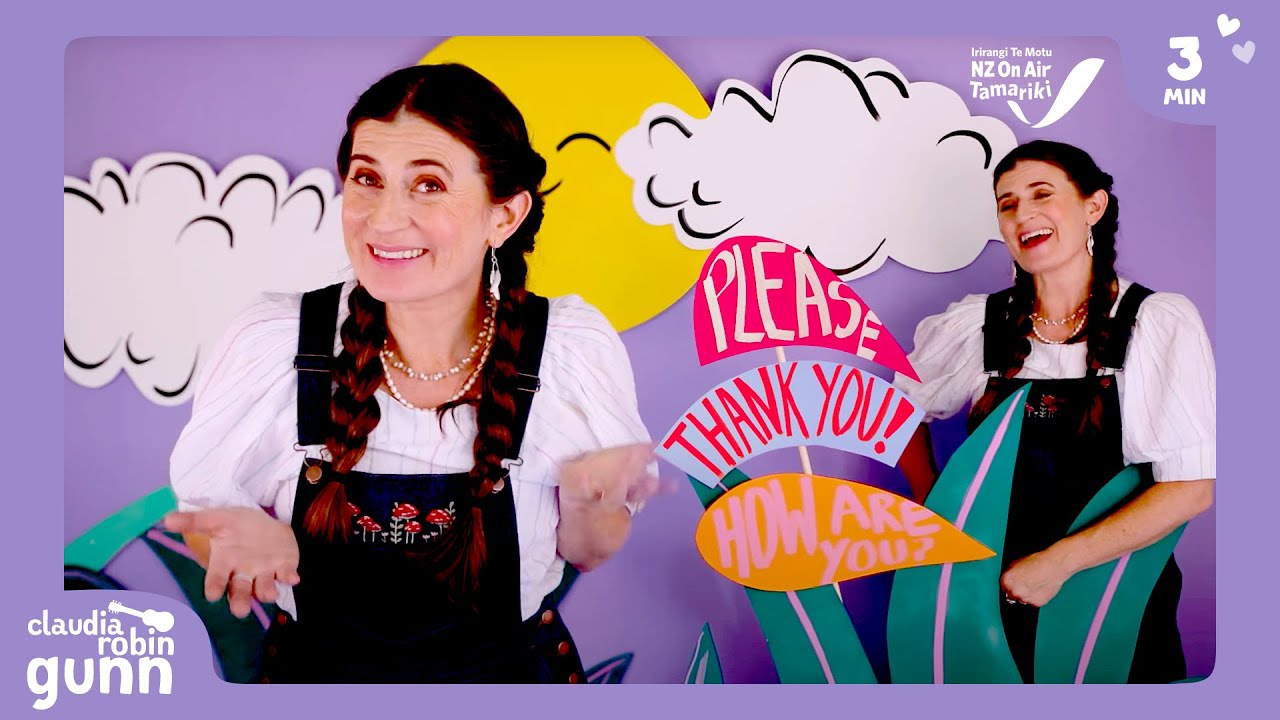 Magic Words | Calm Kids Music for Early Learning | Manners & Mindfulness | Claudia Robin Gunn