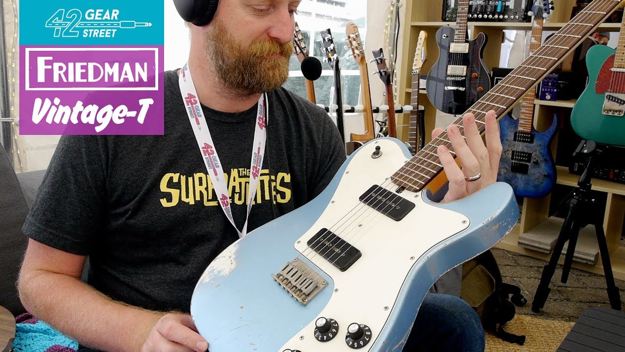 Friedman Vintage-T - a tele THAT SHREDS?!? - I don't actually know how to shred so how would I know?