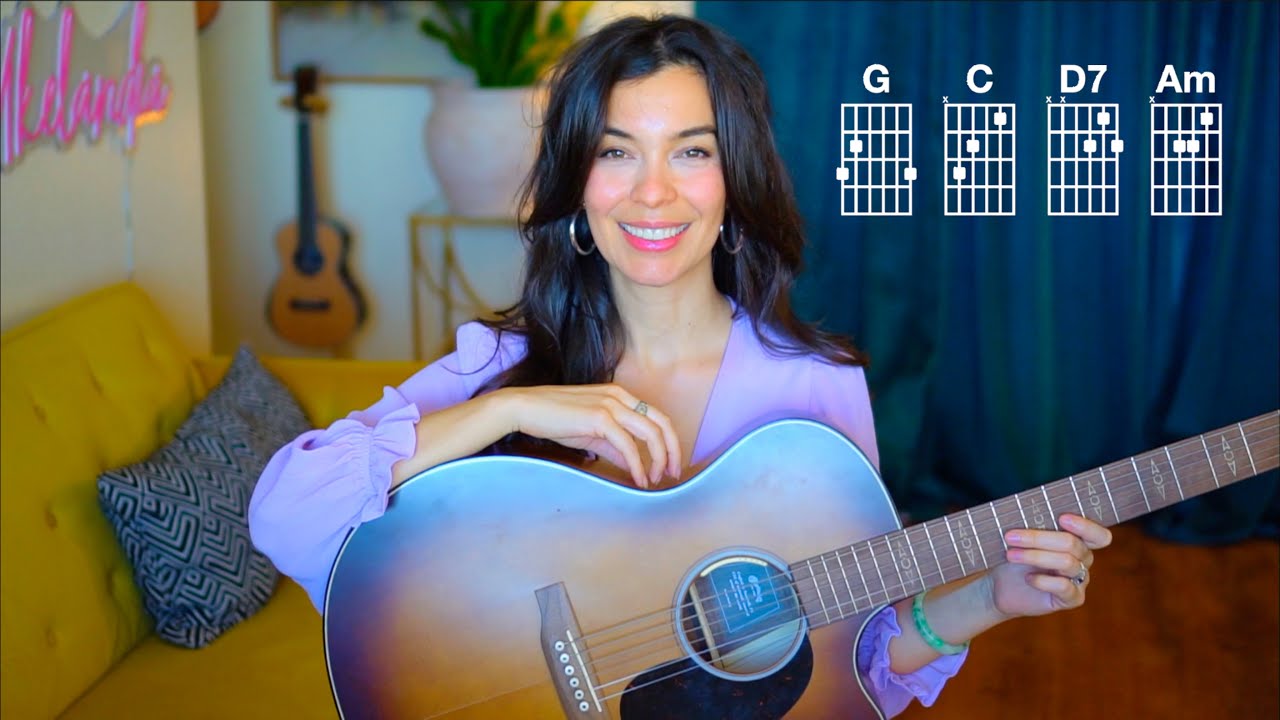 20 Easy Children's Songs for Guitar | Beginner-Friendly Chords & Strumming!