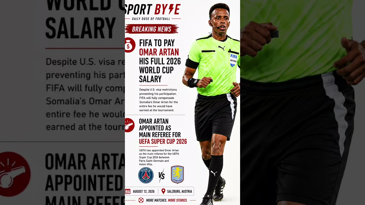 FIFA STANDS WITH OMAR ARTAN 👏⚽