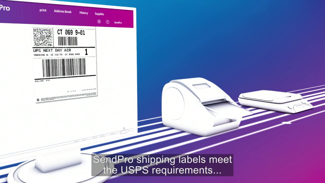 Pitney Bowes SendPro small office for all your shipping & mailing