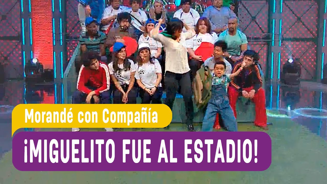 Miguelito y su mamá fueron al estadio - Morandé con Compañía 2016