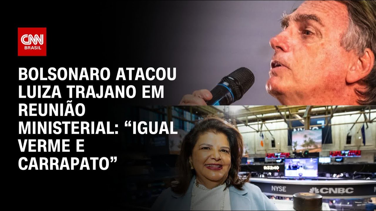 Bolsonaro atacou Luiza Trajano em reunião ministerial: “igual verme e carrapato” | LIVE CNN