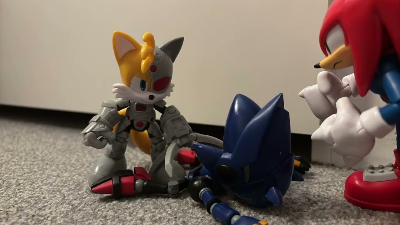 DC Tails and Amy Rose Unboxing and Stop Motion animation 