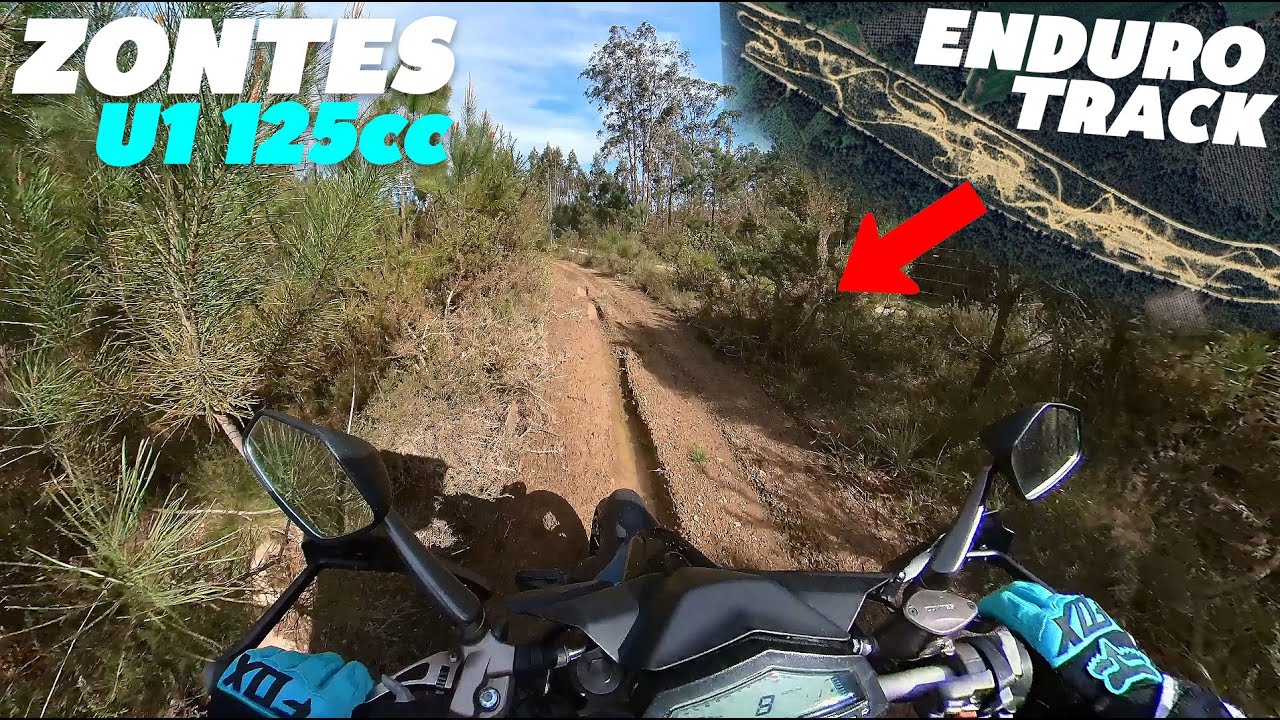 I FOUND AN ENDURO TRACK WITH MY ZONTES U1 125 TRAIL!